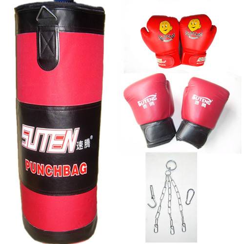 Sandbag + accessories + sponge boxing child gloves